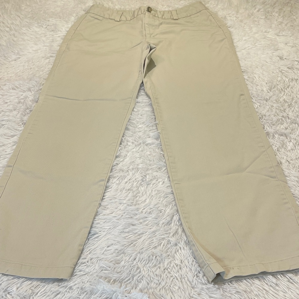 DOCKERS WOMENS SIZE 12 LONG Tan Pants
